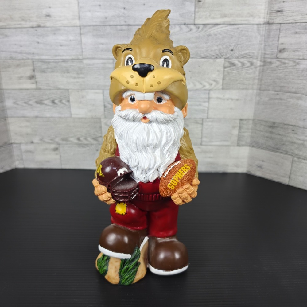 Forever Collectibles Minnesota Golden Gophers official team 12 in gnome